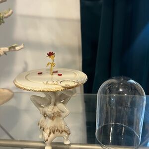 Beauty and the Beast Lenox Enchanted Rose